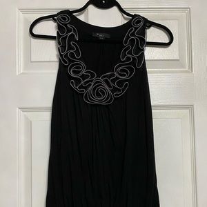 Black dress top